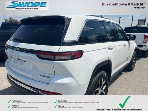 Bright White Clearcoat 2023 Jeep Grand Cherokee Limited