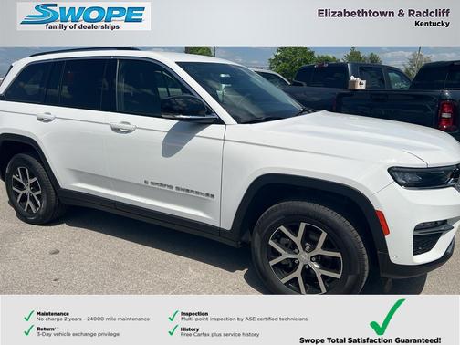 Bright White Clearcoat 2023 Jeep Grand Cherokee Limited