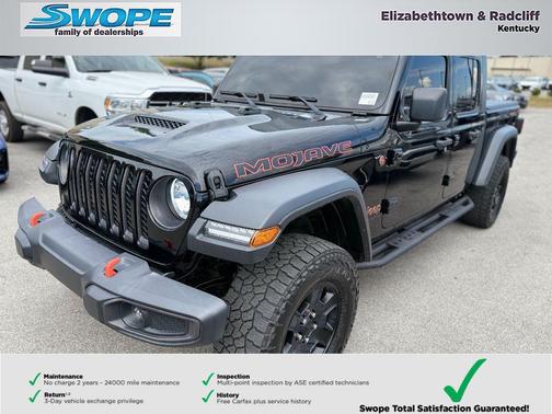Black Clearcoat 2021 Jeep Gladiator Mojave 4x4