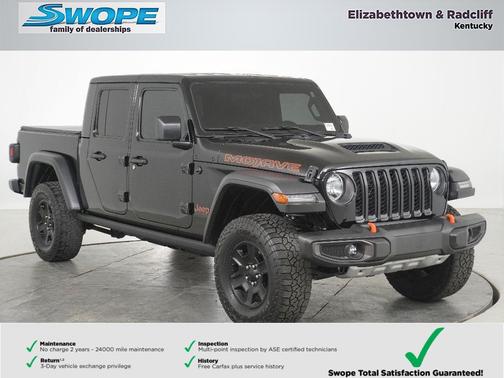 Black Clearcoat 2021 Jeep Gladiator Mojave 4x4