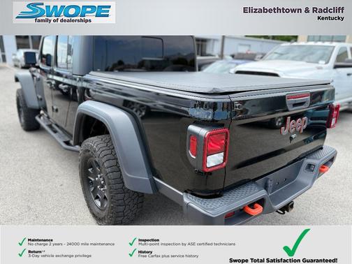 Black Clearcoat 2021 Jeep Gladiator Mojave 4x4