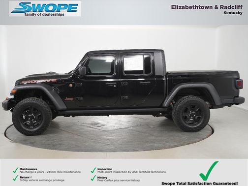 Black Clearcoat 2021 Jeep Gladiator Mojave 4x4