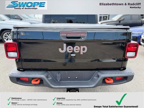 Black Clearcoat 2021 Jeep Gladiator Mojave 4x4