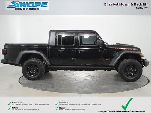 Black Clearcoat 2021 Jeep Gladiator Mojave 4x4