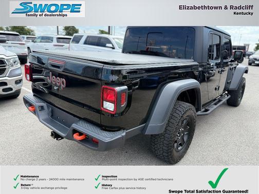 Black Clearcoat 2021 Jeep Gladiator Mojave 4x4