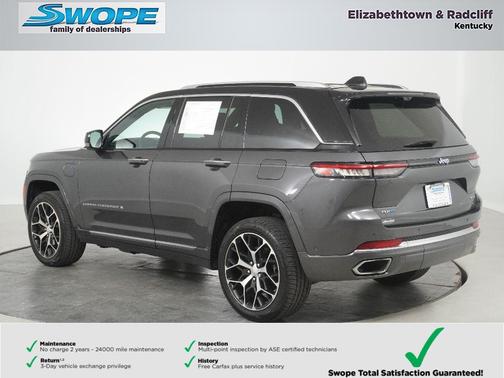 Baltic Gray Metallic Clearcoat 2023 Jeep Grand Cherokee 4xe Summit Reserve