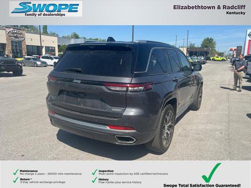 Baltic Gray Metallic Clearcoat 2023 Jeep Grand Cherokee 4xe Summit Reserve