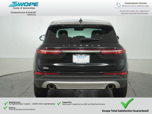 INFINITE BLACK MET CC 2023 Lincoln Corsair Standard