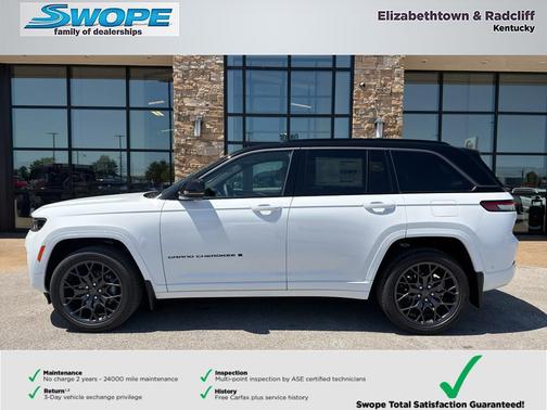 Bright White Clearcoat 2026 Jeep Grand Cherokee Summit