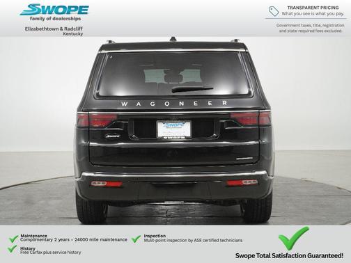 Diamond Black Crystal Pearlcoat 2024 Jeep Wagoneer Series II 4x4