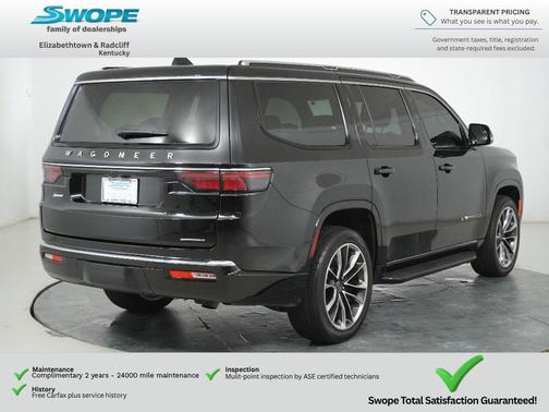Diamond Black Crystal Pearlcoat 2024 Jeep Wagoneer Series II 4x4