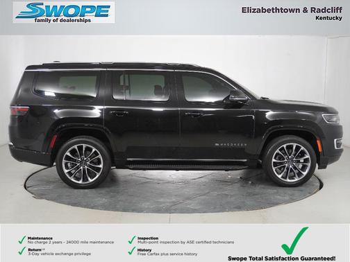 Diamond Black Crystal Pearlcoat 2024 Jeep Wagoneer Series II 4x4