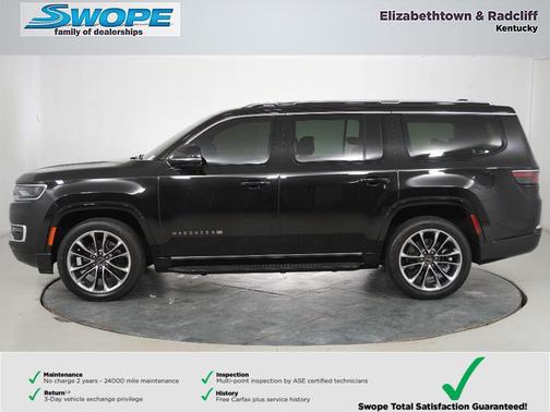 Diamond Black Crystal Pearlcoat 2024 Jeep Wagoneer Series II 4x4