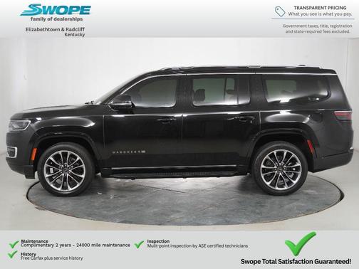 Diamond Black Crystal Pearlcoat 2024 Jeep Wagoneer Series II 4x4