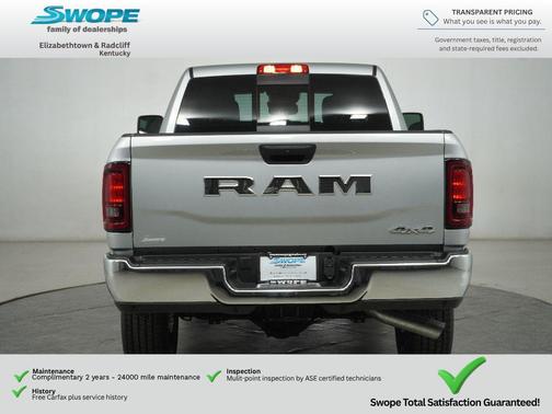 Silver Zynith 2026 RAM 2500 Tradesman Crew Cab 4x4 6'4' Box