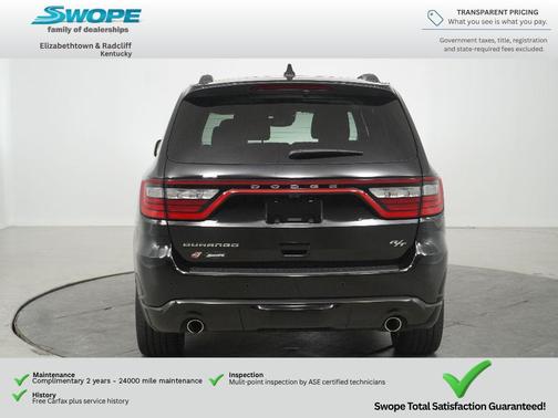 DB Black Clearcoat 2023 Dodge Durango R/T Plus AWD