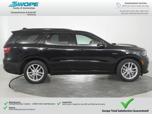 DB Black Clearcoat 2023 Dodge Durango R/T Plus AWD