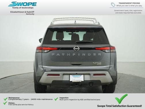 Gun Metallic 2024 Nissan Pathfinder Platinum 4WD