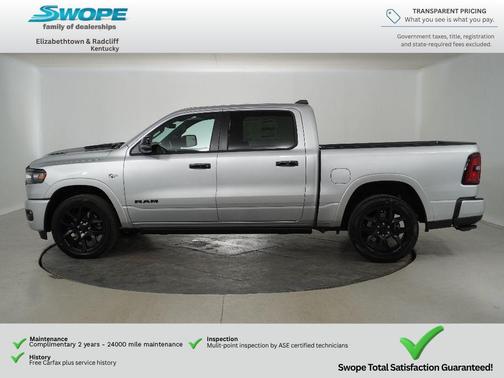 Silver Zynith 2026 RAM 1500 Laramie