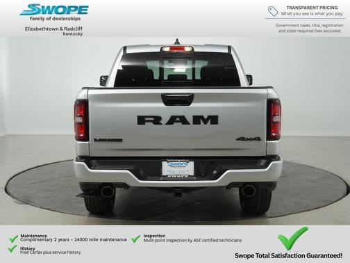 Silver Zynith 2026 RAM 1500 Laramie