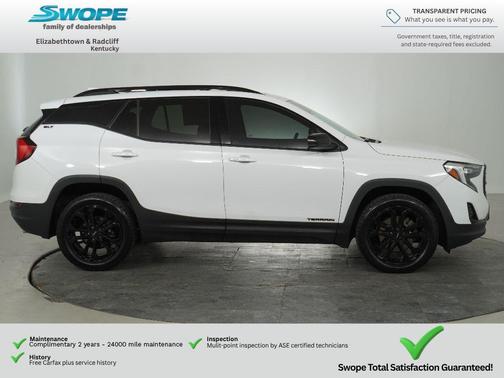 Summit White 2020 GMC Terrain SLT