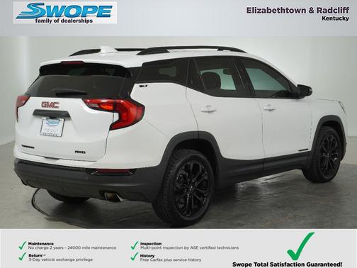 Summit White 2020 GMC Terrain SLT