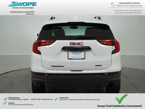 Summit White 2020 GMC Terrain SLT