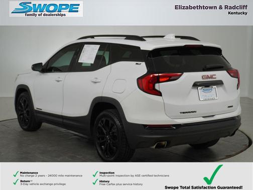 Summit White 2020 GMC Terrain SLT