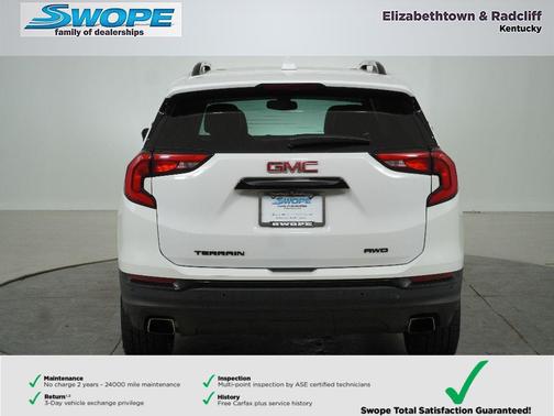 Summit White 2020 GMC Terrain SLT
