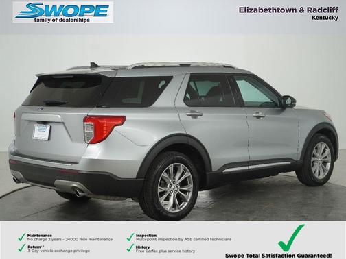 ICONIC SILVER METALLIC 2023 Ford Explorer Limited
