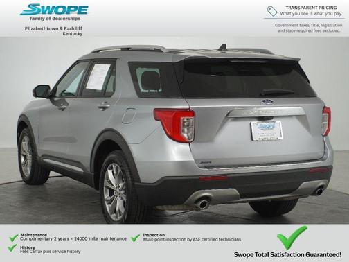 ICONIC SILVER METALLIC 2023 Ford Explorer Limited