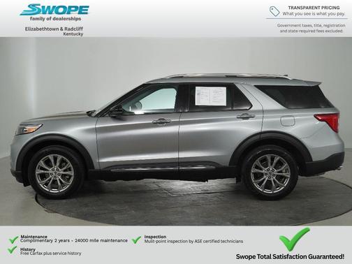 ICONIC SILVER METALLIC 2023 Ford Explorer Limited