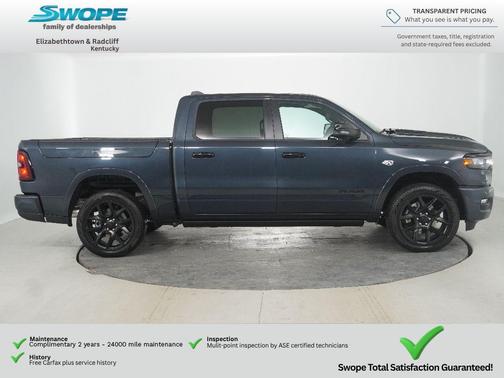 Forged Blue Metallic 2026 RAM 1500 Laramie