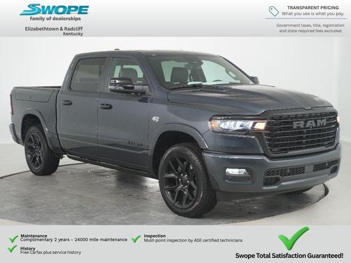 Forged Blue Metallic 2026 RAM 1500 Laramie