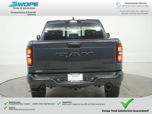 Forged Blue Metallic 2026 RAM 1500 Laramie
