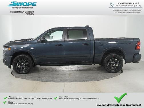 Forged Blue Metallic 2026 RAM 1500 Laramie