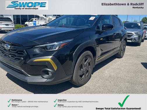 Crystal Black Silica 2024 Subaru Crosstrek Sport