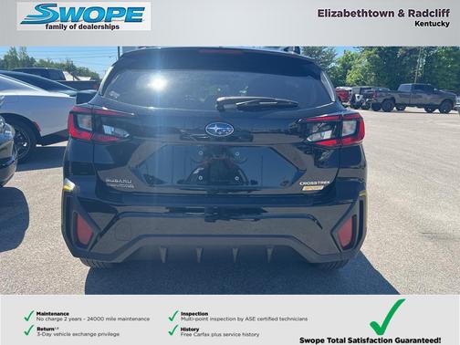 Crystal Black Silica 2024 Subaru Crosstrek Sport