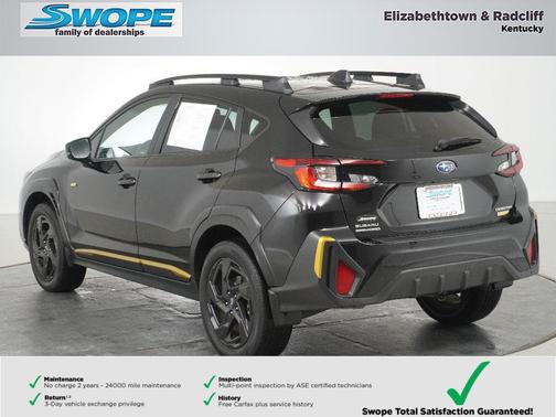 Crystal Black Silica 2024 Subaru Crosstrek Sport