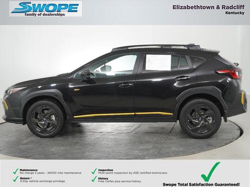 Crystal Black Silica 2024 Subaru Crosstrek Sport