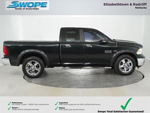Black Forest Green Pearlcoat 2017 RAM 1500 Big Horn