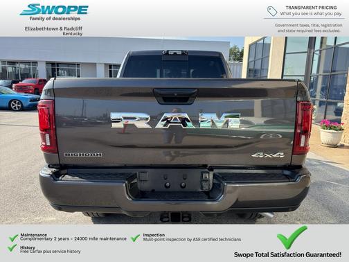 Granite Crystal Metallic Clearcoat 2026 RAM 2500 Big Horn Crew Cab 4x4 6'4' Box