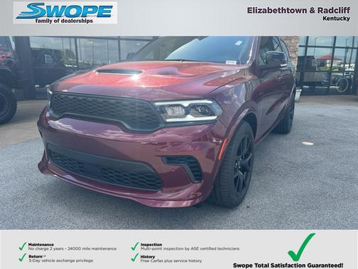 Octane Red Pearlcoat 2026 Dodge Durango GT Premium HEMI V8