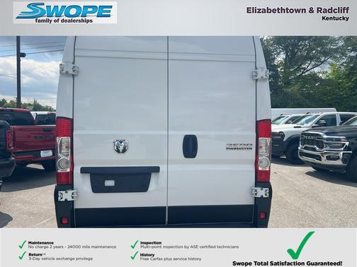 Bright White Clearcoat 2025 RAM ProMaster 2500 Tradesman