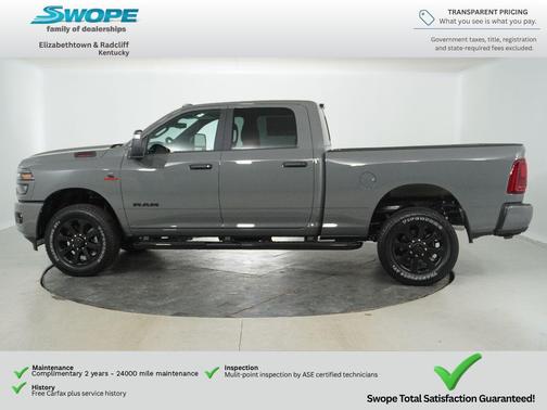 Ceramic Gray Clearcoat 2026 RAM 2500 Big Horn Crew Cab 4x4 6'4' Box