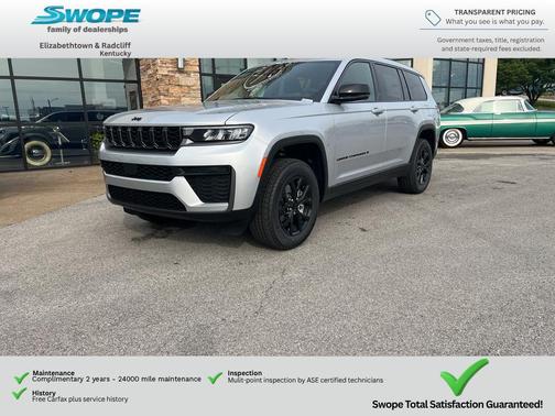 Silver Zynith 2026 Jeep Grand Cherokee L Altitude