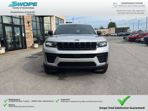 Silver Zynith 2026 Jeep Grand Cherokee L Altitude