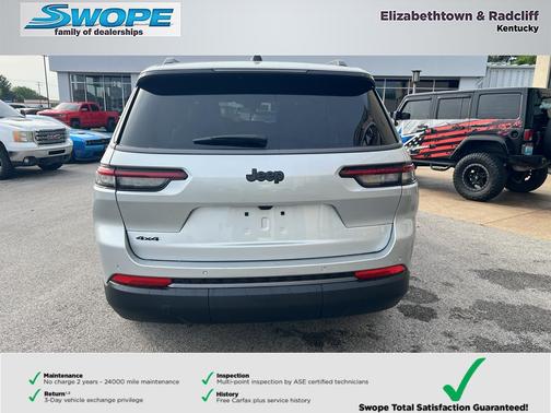 Silver Zynith 2026 Jeep Grand Cherokee L Altitude