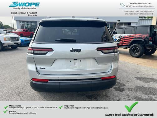 Silver Zynith 2026 Jeep Grand Cherokee L Altitude