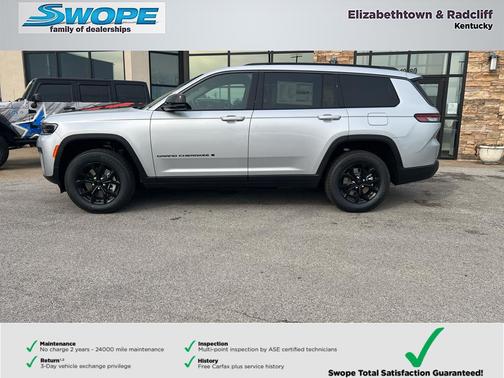 Silver Zynith 2026 Jeep Grand Cherokee L Altitude